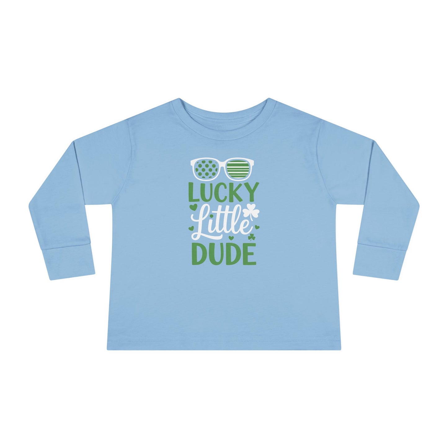 Lucky Little Dude Toddler Long Sleeve Tee