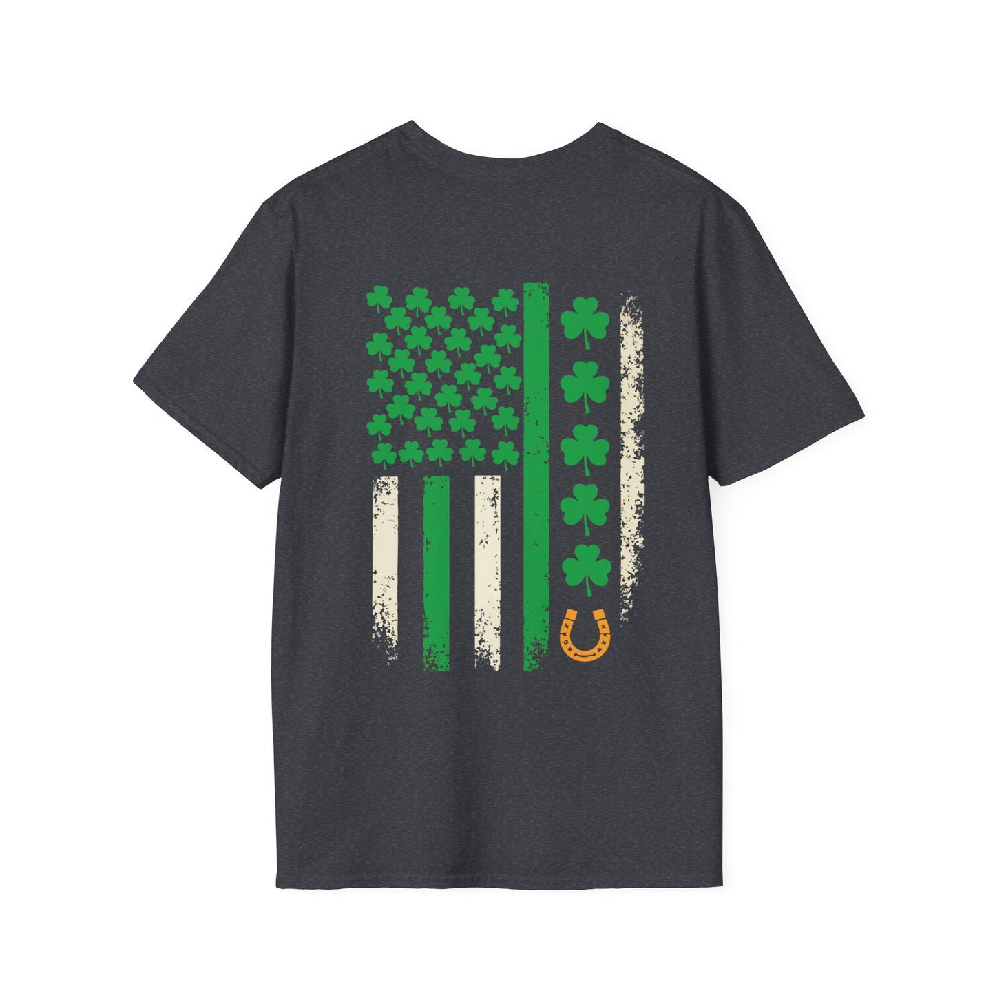 St. Patrick's Day Shamrock Flag T-Shirt