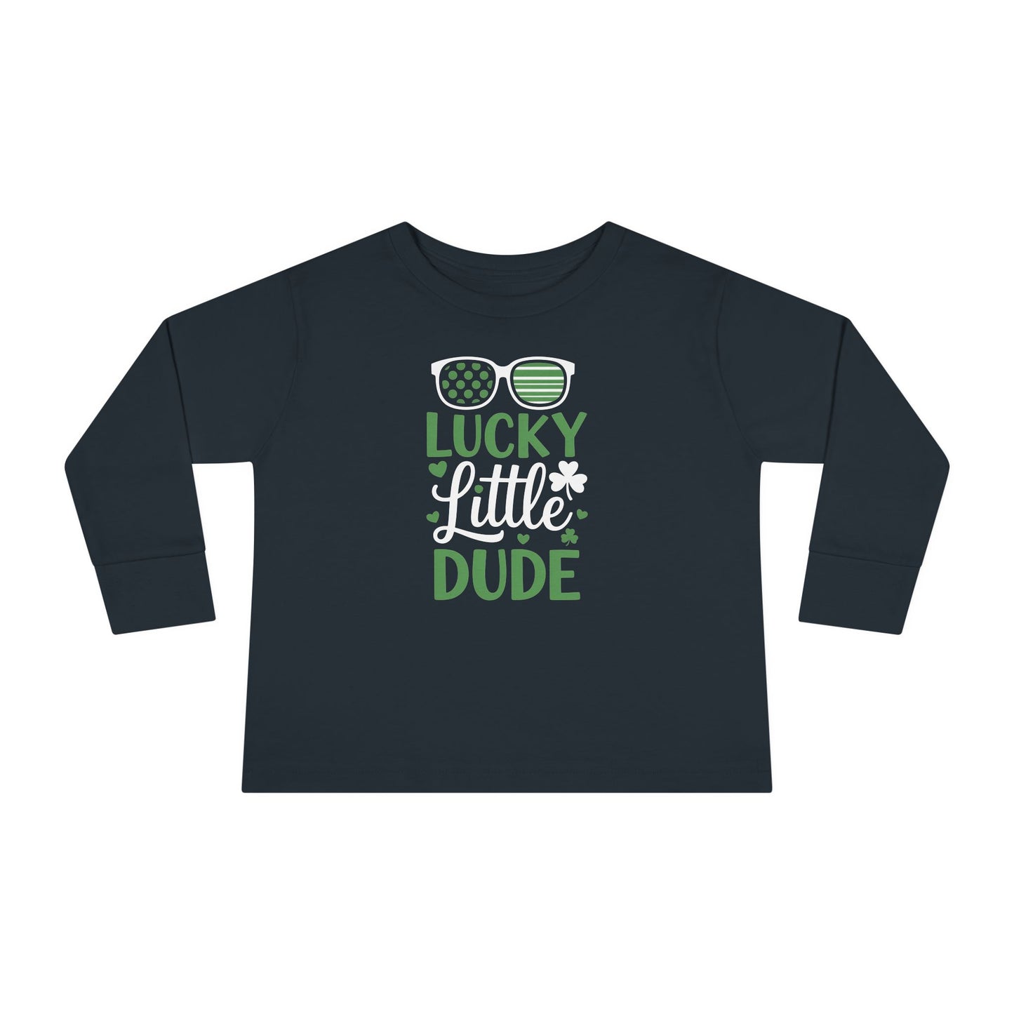 Lucky Little Dude Toddler Long Sleeve Tee