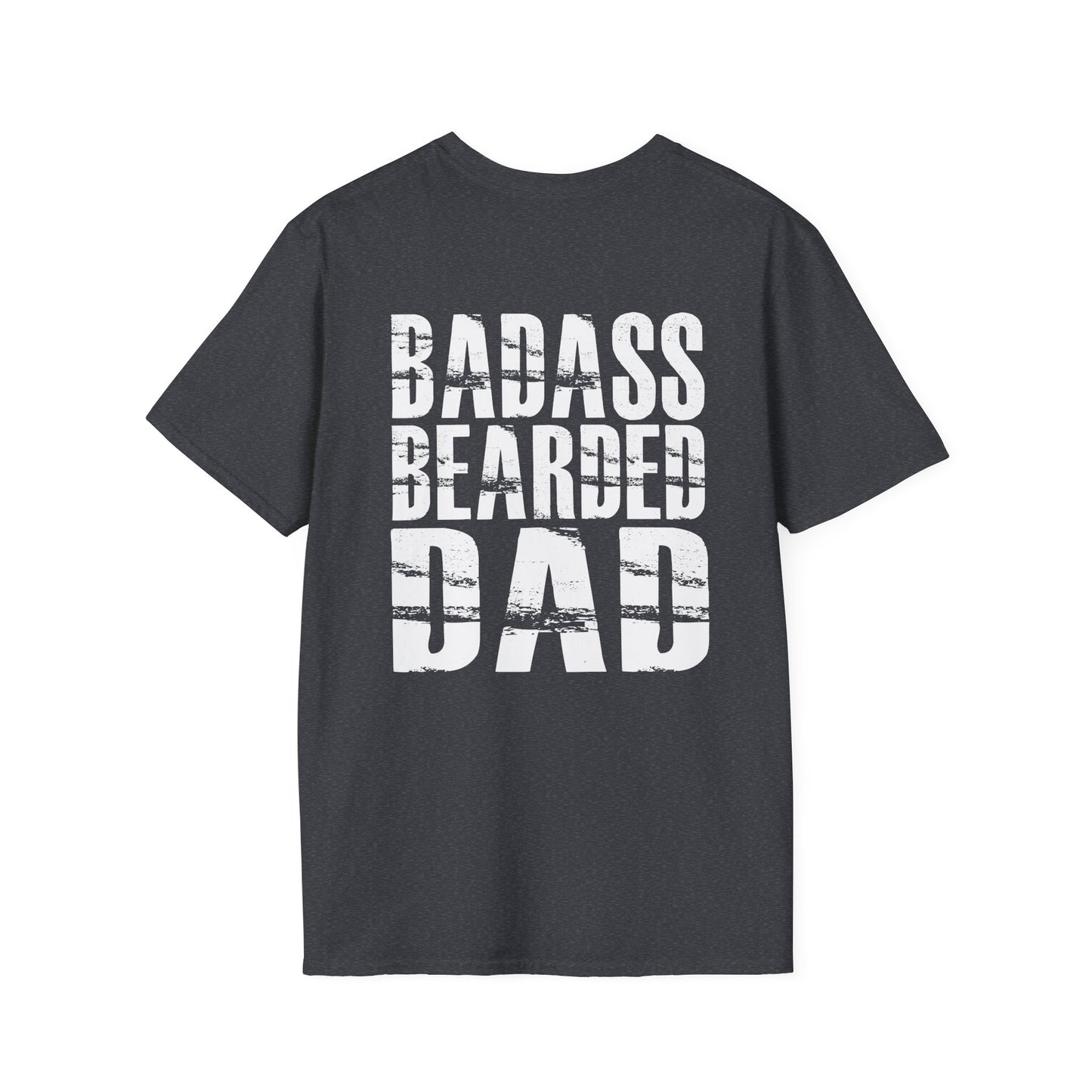 Badass Bearded Dad T-Shirt