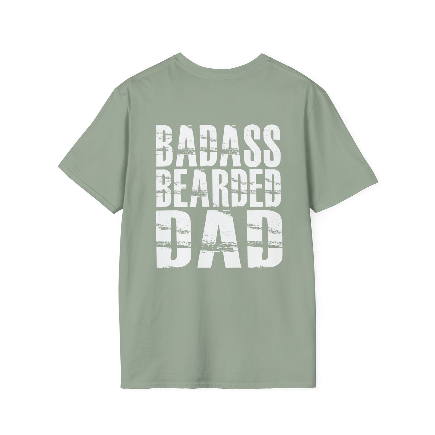 Badass Bearded Dad T-Shirt
