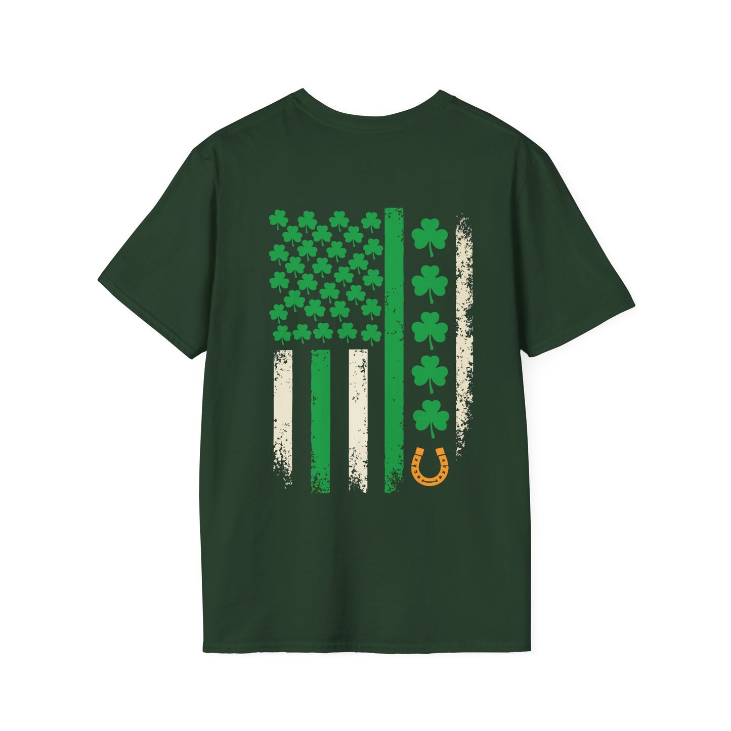 St. Patrick's Day Shamrock Flag T-Shirt
