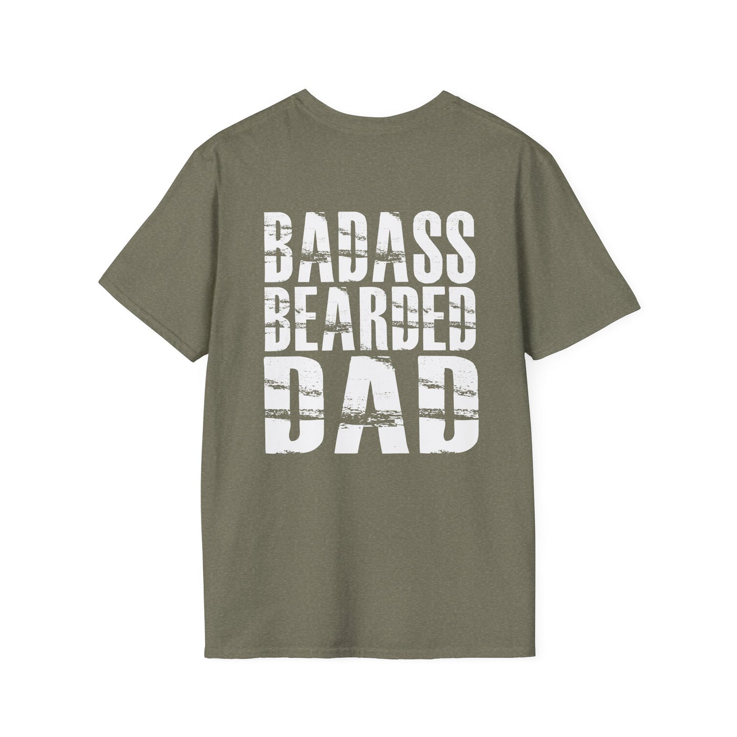 Badass Bearded Dad T-Shirt