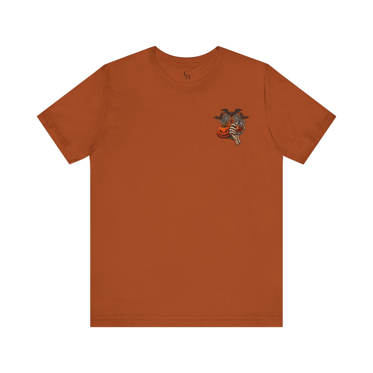 I'm Just Here for the Boos T-Shirt | Halloween Grim Reaper Pumpkin
