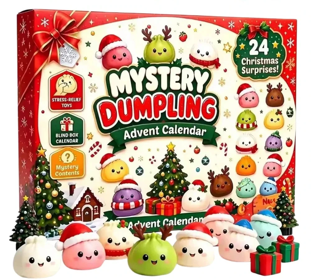 Christmas Squishies Advent Calendar