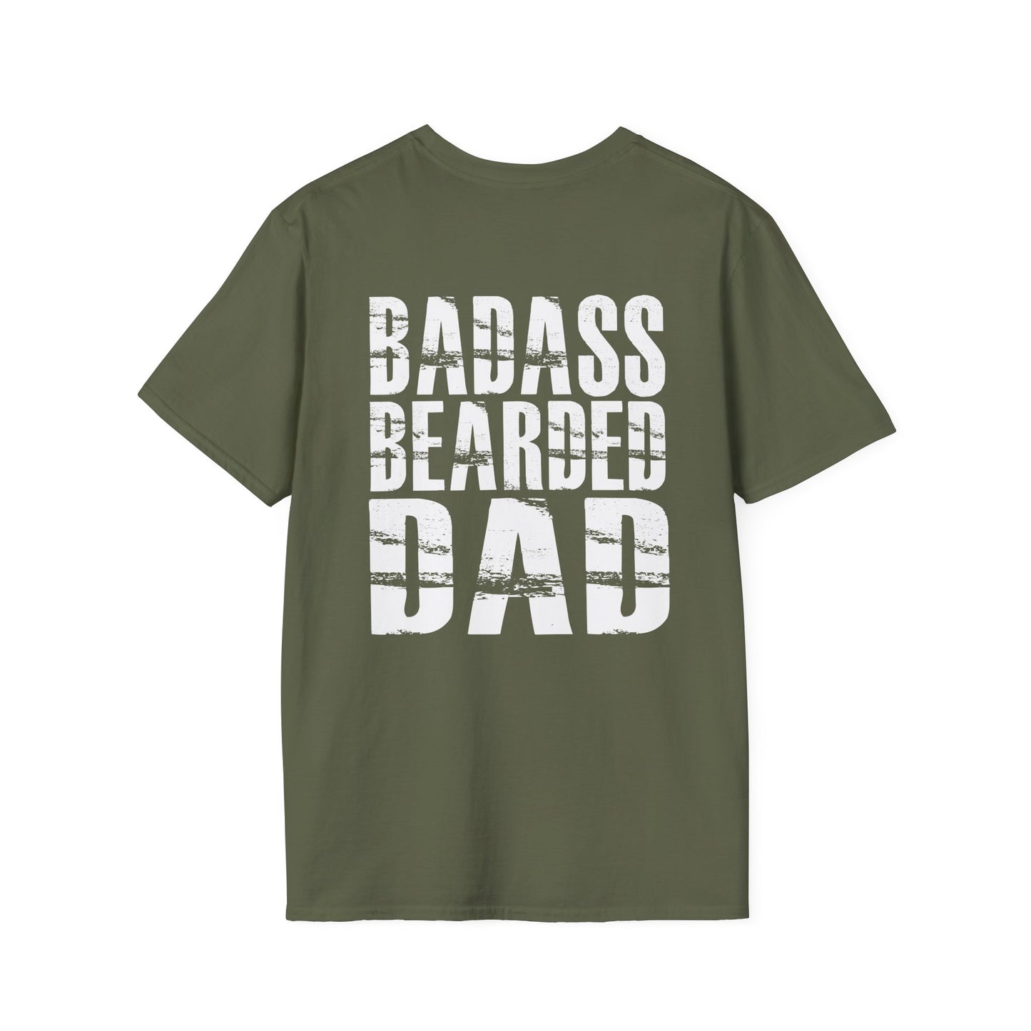 Badass Bearded Dad T-Shirt