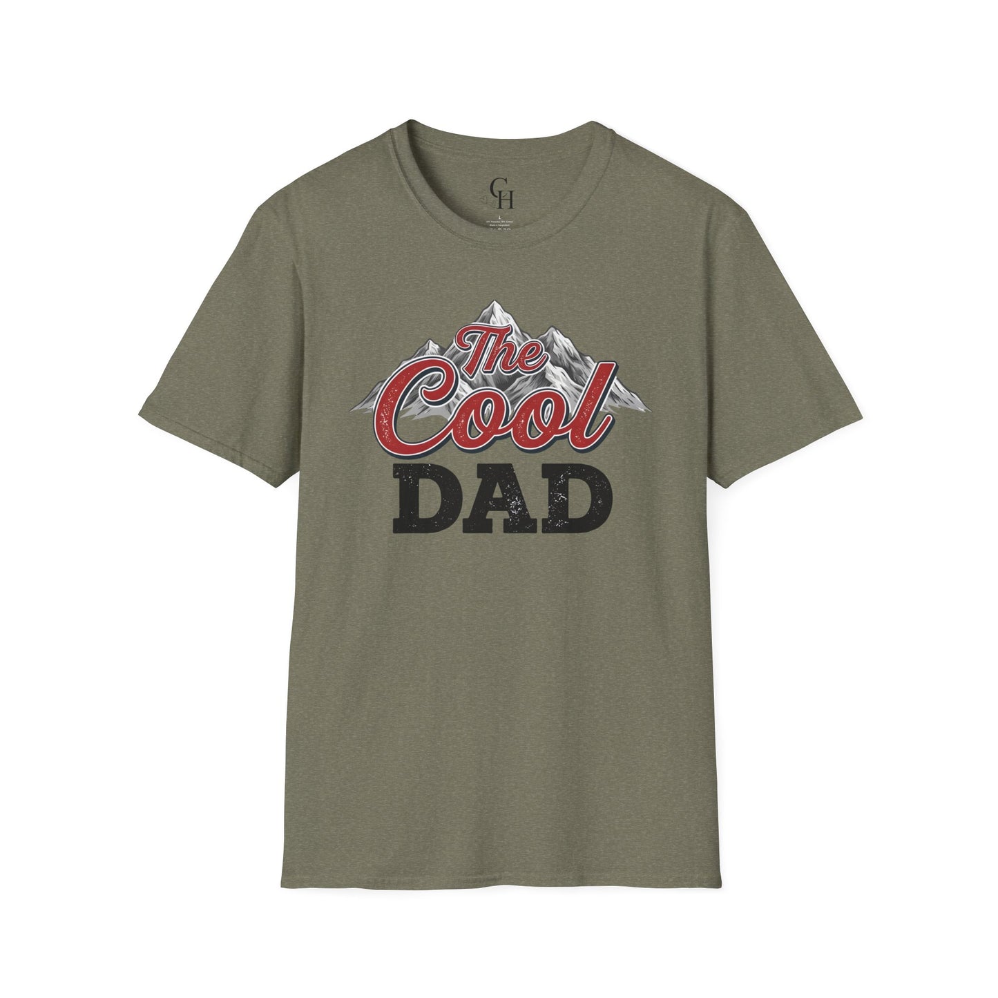 The Cool Dad T-Shirt — Vintage Mountain Dad Graphic Tee
