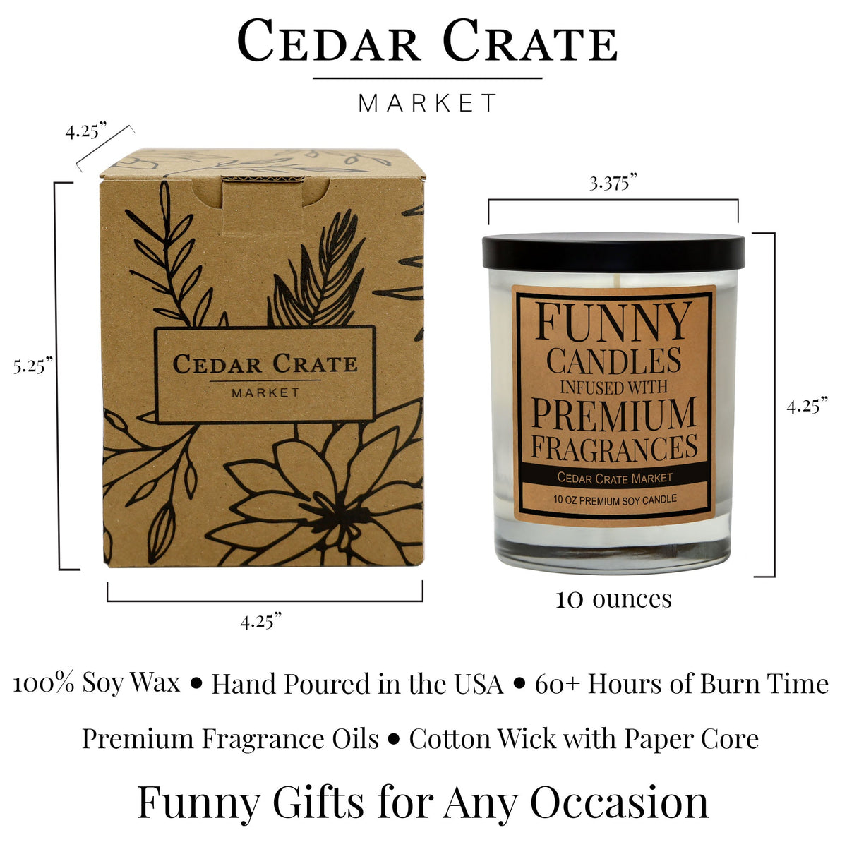 You Know What Rhymes With Friday? Wine - Funny Candles