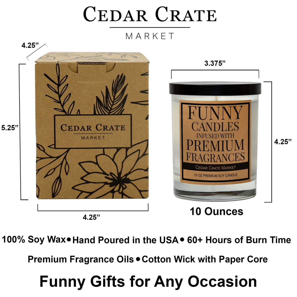 Flannels, Bonfires & S'mores - Fall Candle - Autumn Decor