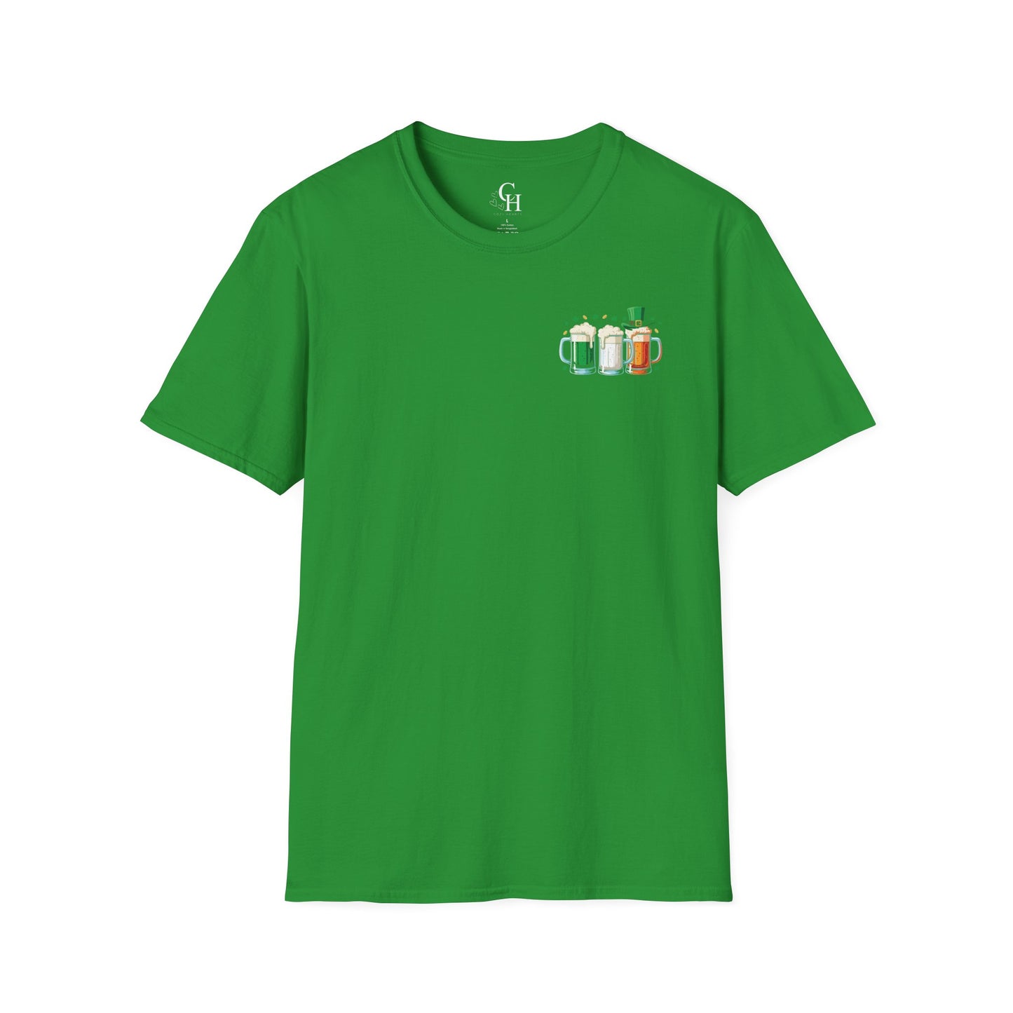 St. Patrick's Day Shamrock Flag T-Shirt