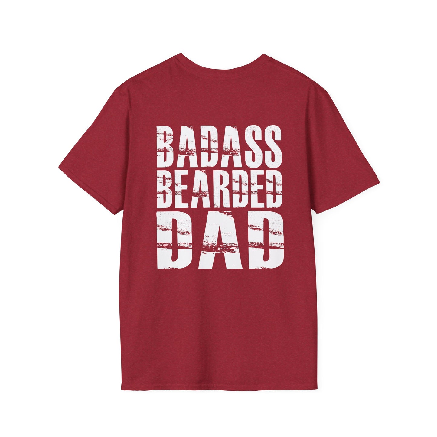 Badass Bearded Dad T-Shirt