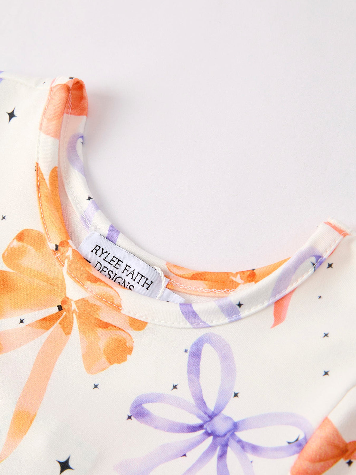 Fall Bow Girls Dress