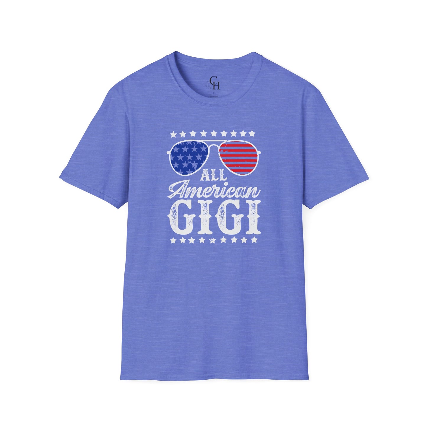 All American Gigi T-Shirt – Patriotic Grandma Tee