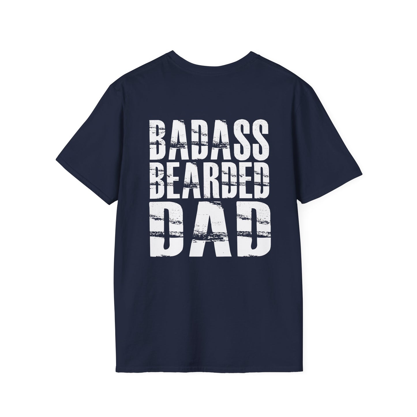 Badass Bearded Dad T-Shirt