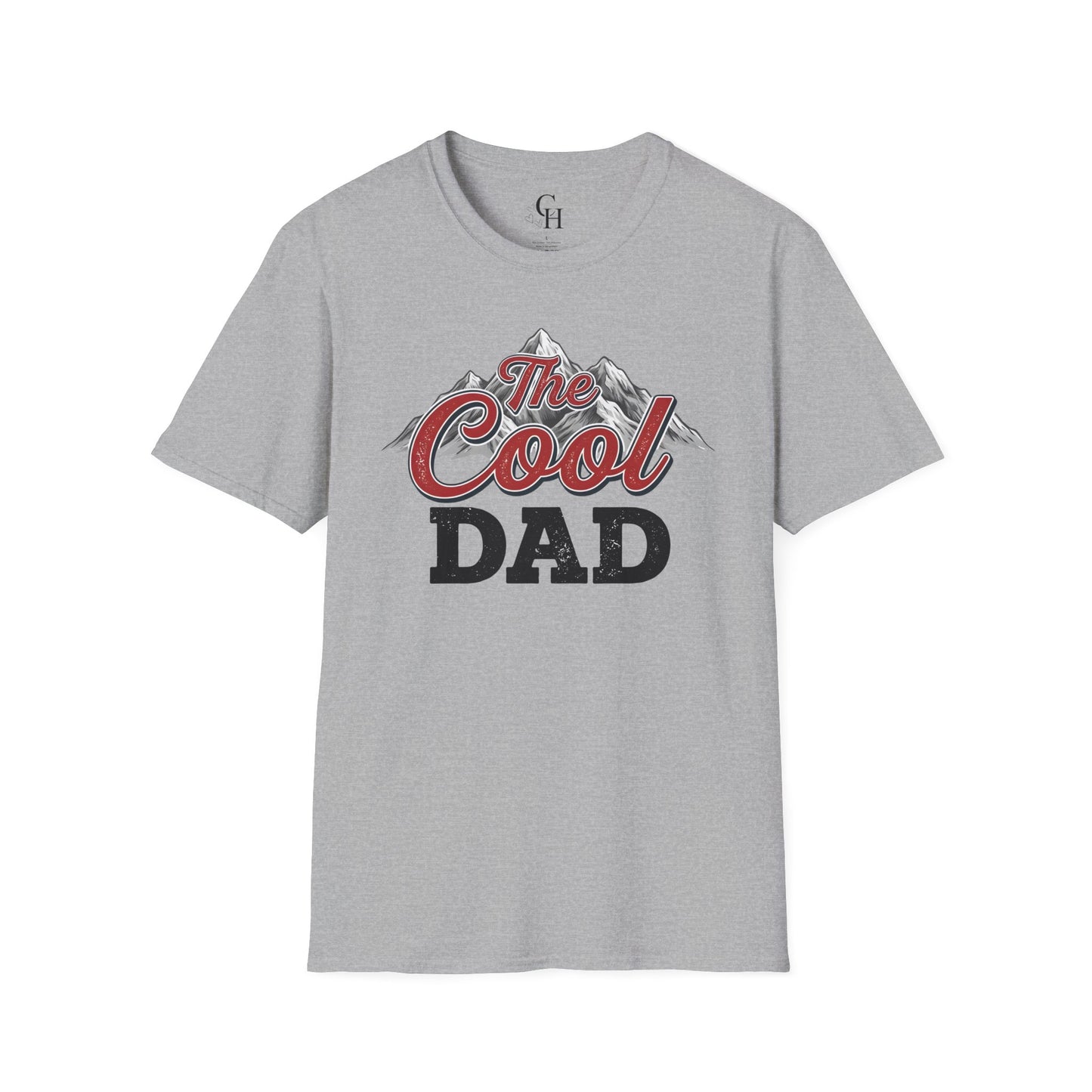 The Cool Dad T-Shirt — Vintage Mountain Dad Graphic Tee