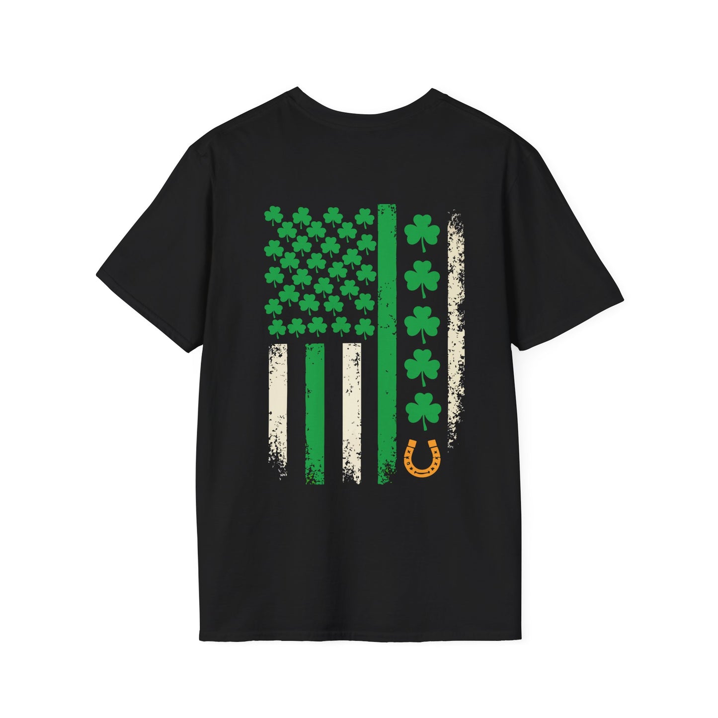 St. Patrick's Day Shamrock Flag T-Shirt