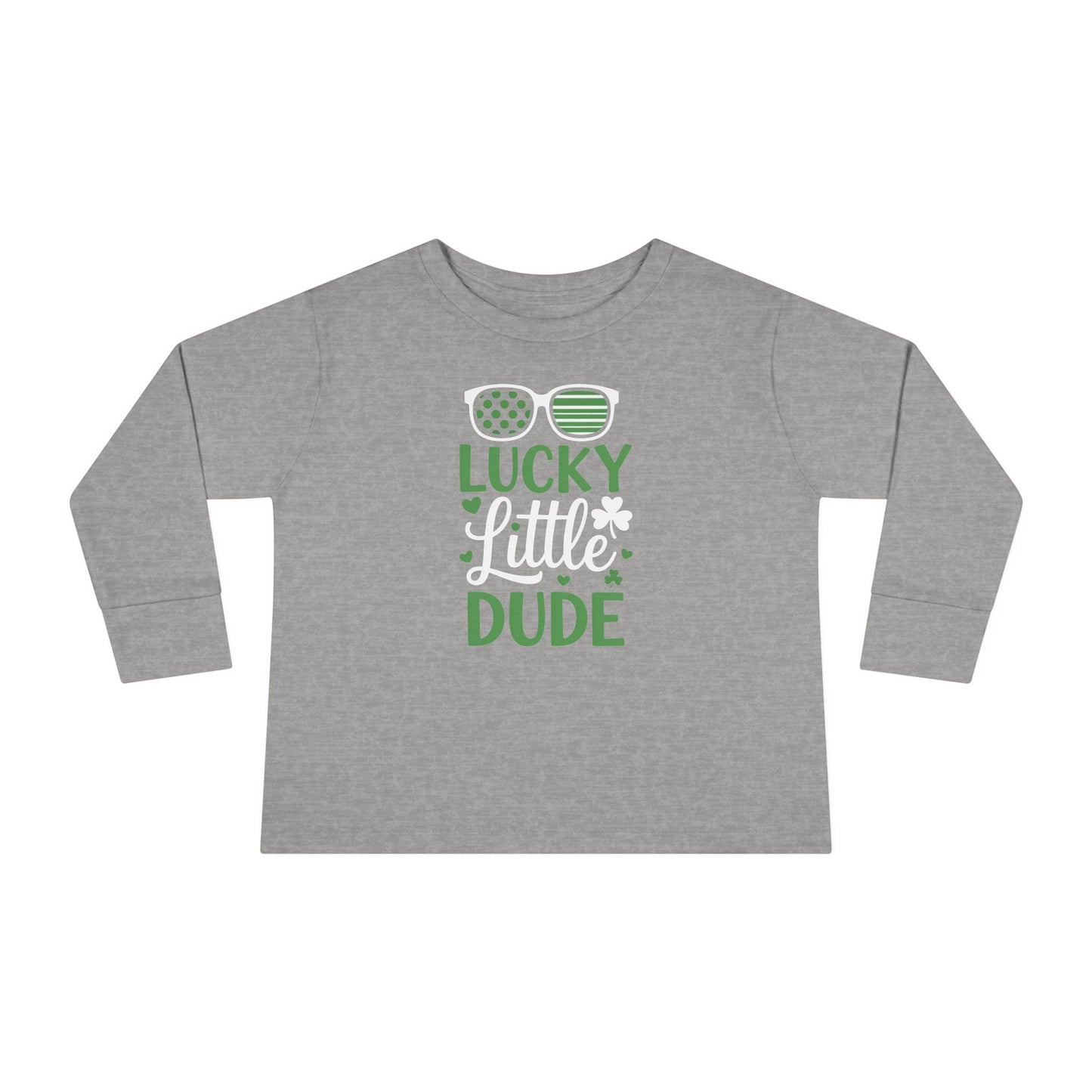 Lucky Little Dude Toddler Long Sleeve Tee
