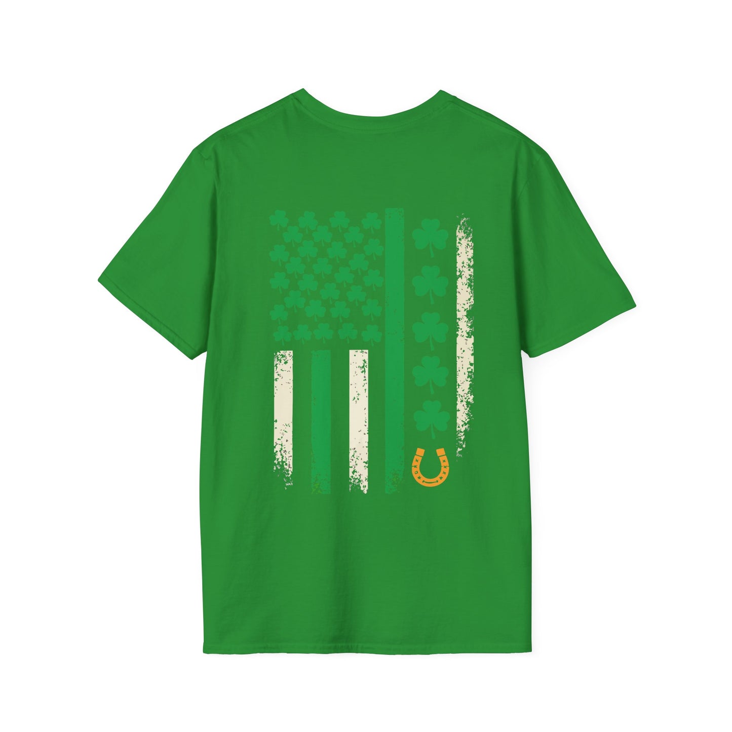 St. Patrick's Day Shamrock Flag T-Shirt