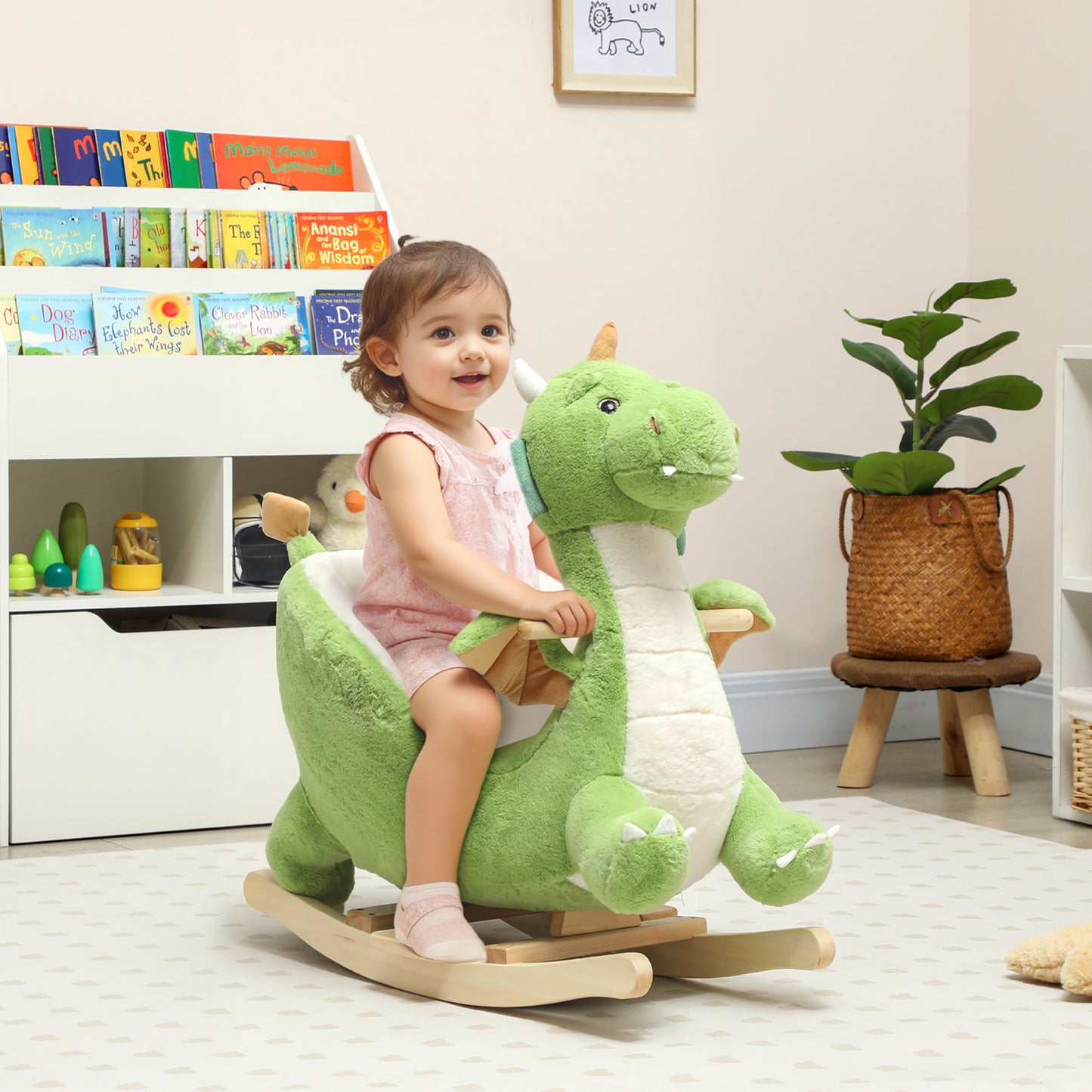 Ride On Dragon Toy with Realistic Dragon Roar