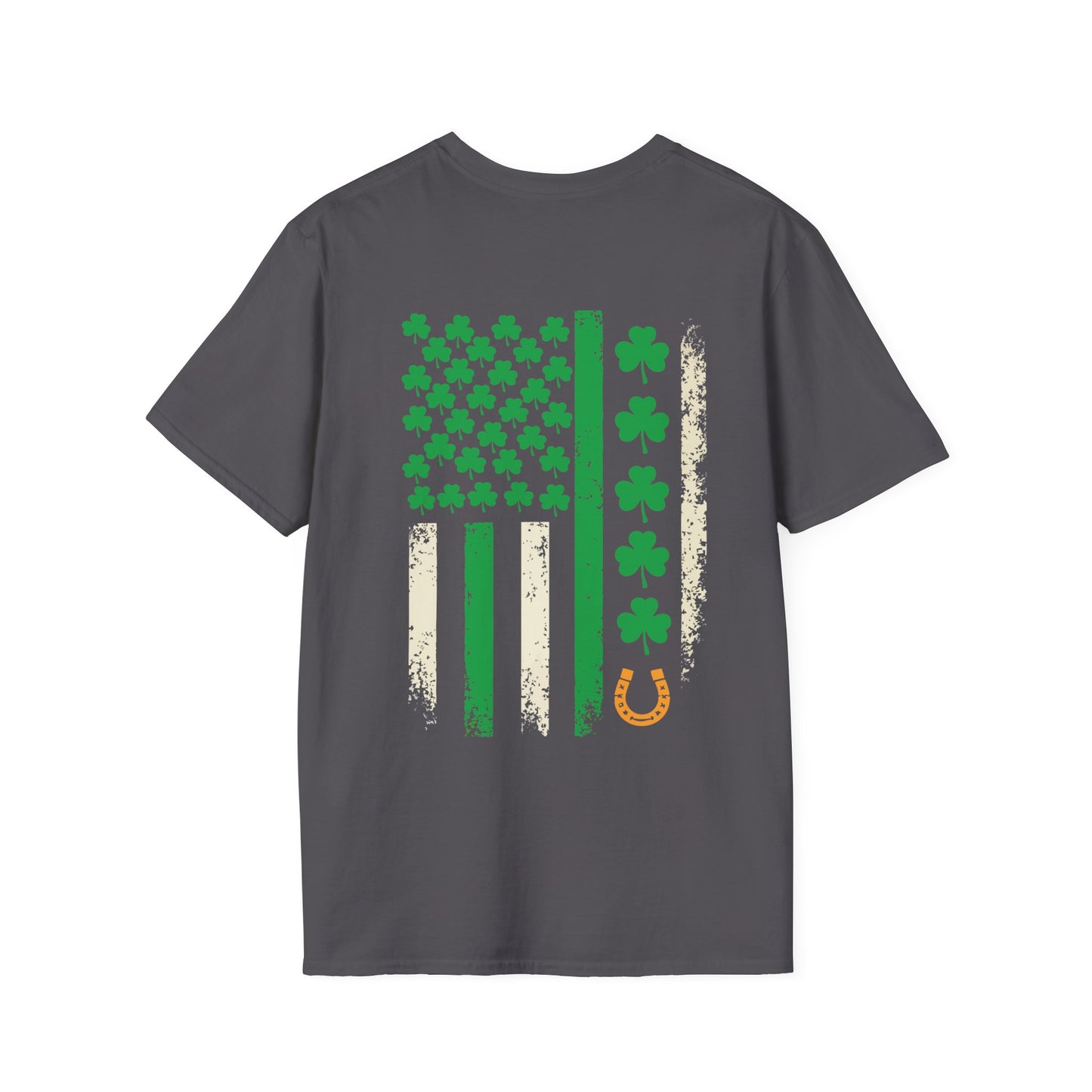 St. Patrick's Day Shamrock Flag T-Shirt