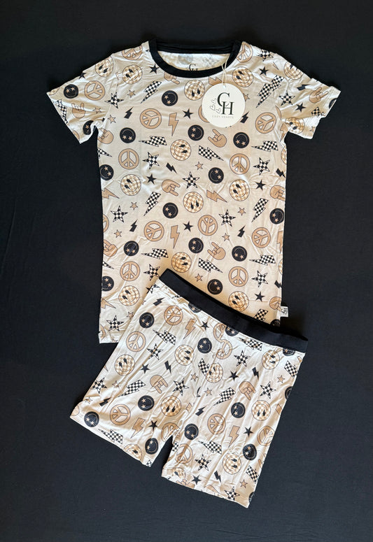 Retro Short Sleeve & Shorts