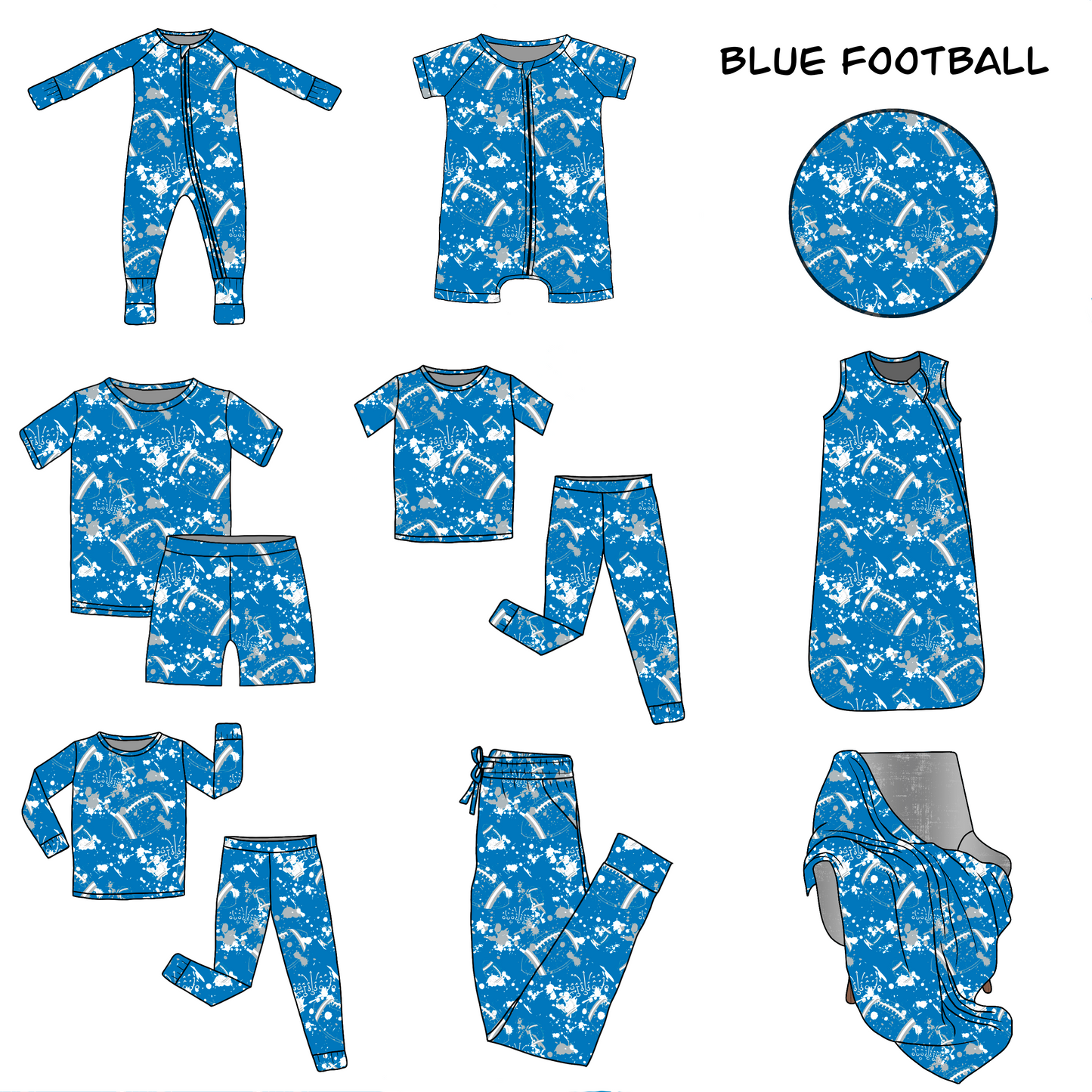 Blue Football PREORDER
