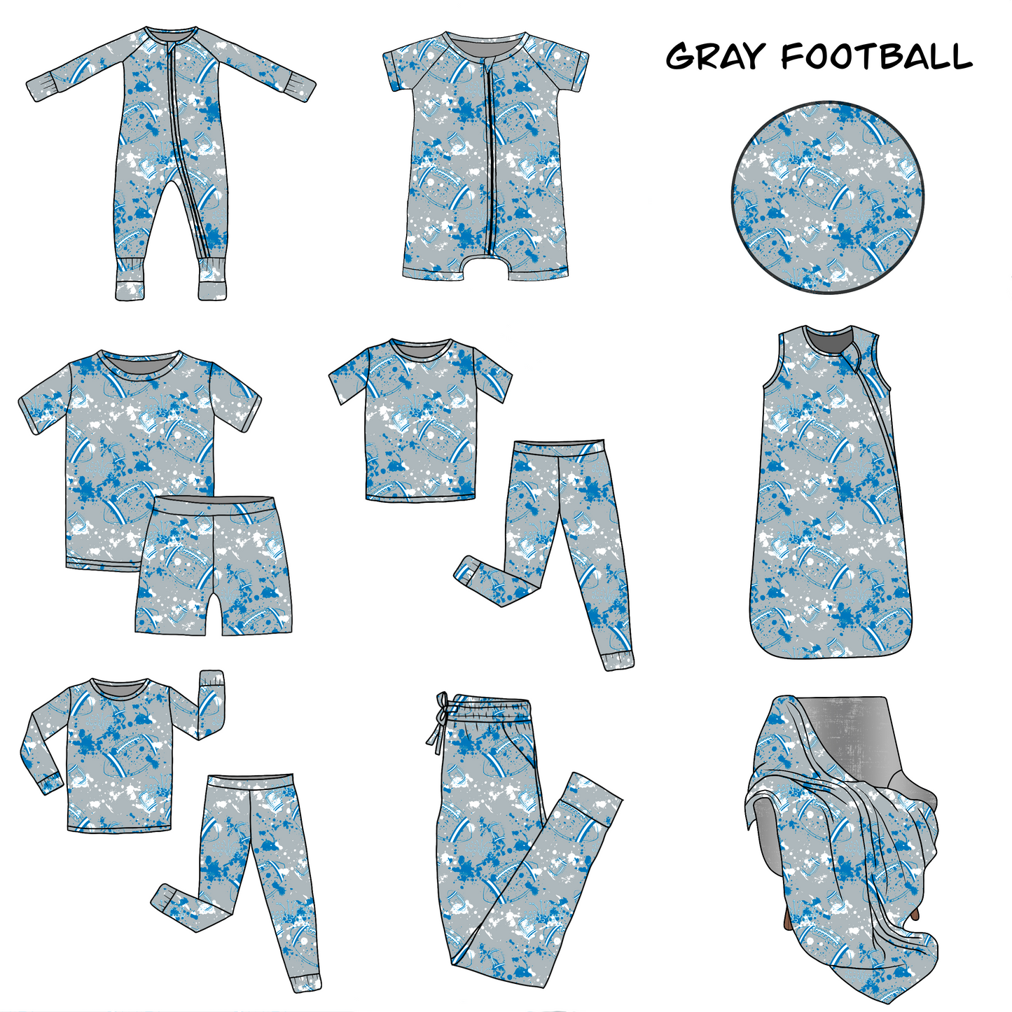 Gray Football PREORDER