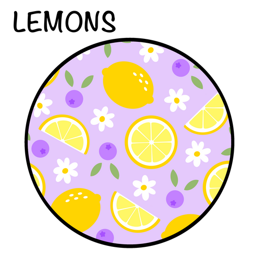 Lemons 2PC Short Sleeve/Pants Set
