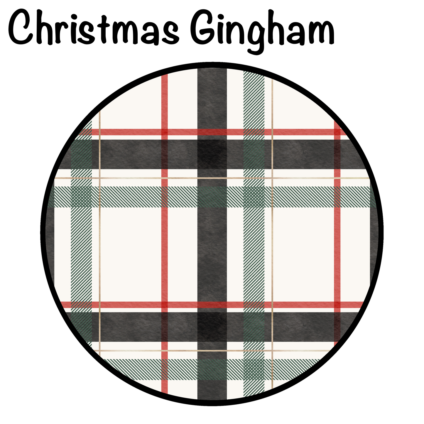 Christmas Gingham PREORDER