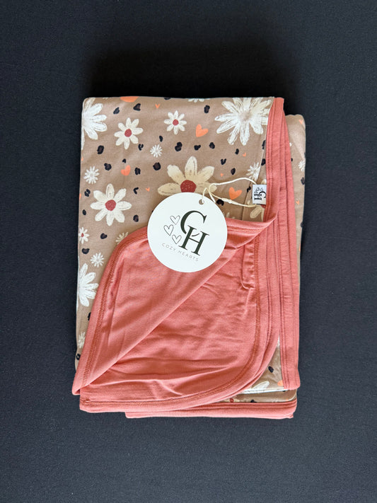 Cozy Flowers - 50x50 Blanket