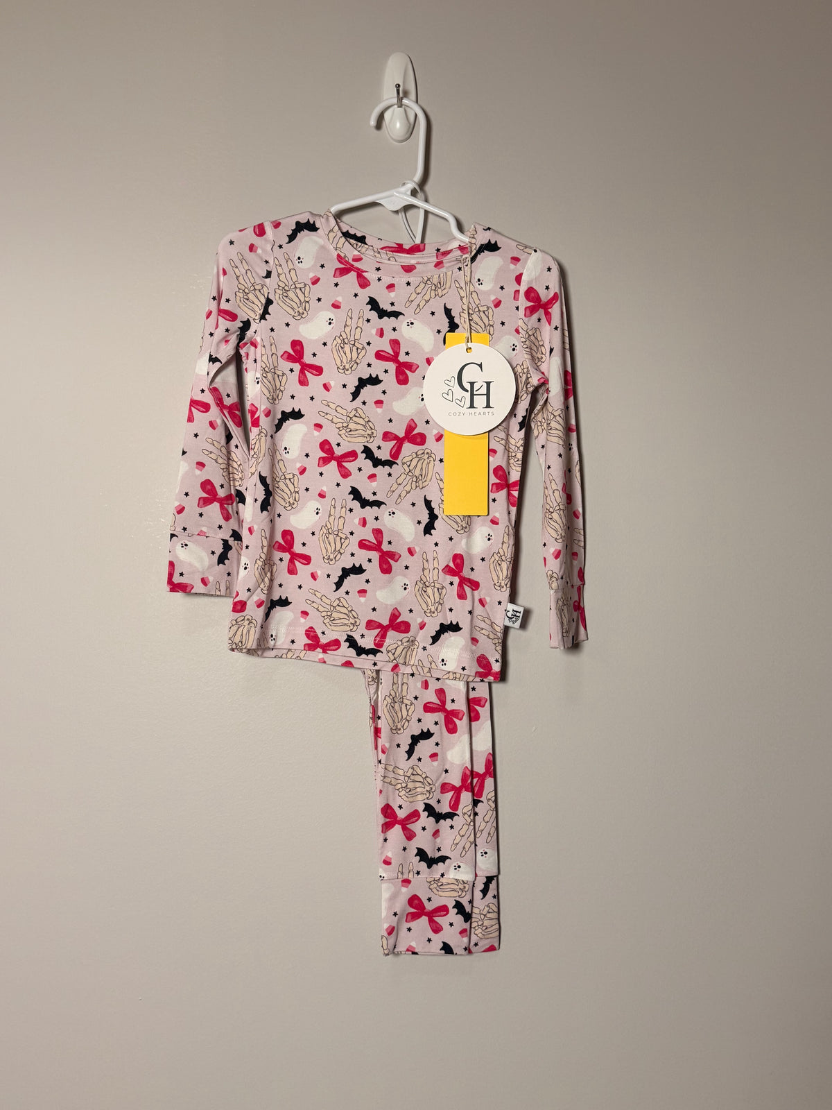 Pink Halloween Long Sleeve & Pants