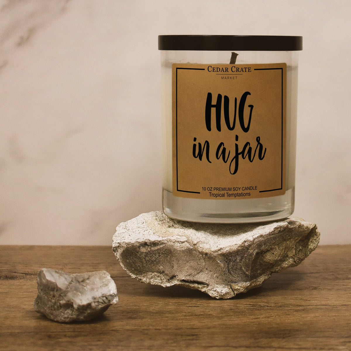 Hug In a Jar Soy Candle - Miss You Gift